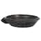 Hello Honey® 22" Black Decorative Vintage Clay Bowl with Handle